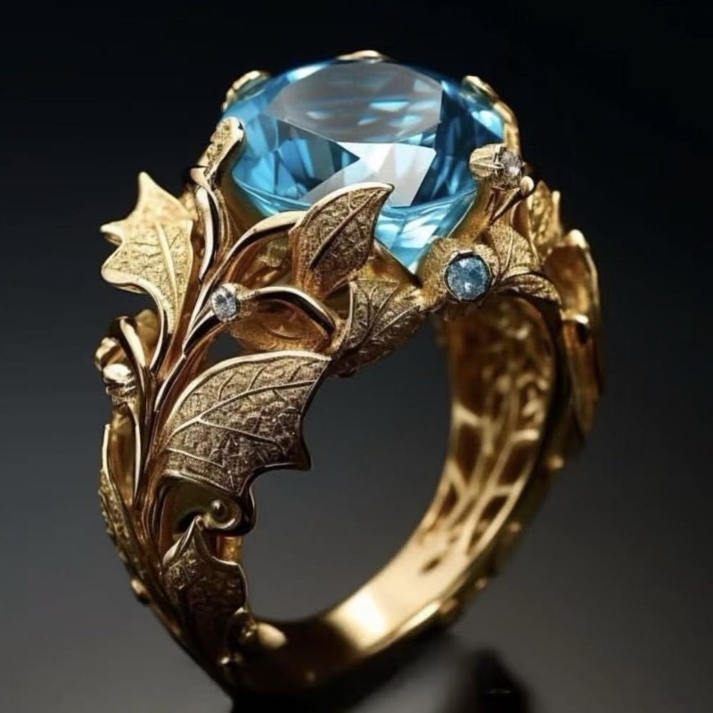 Women Accessories Temu - New Gold Plated Women Ring, Alloy
