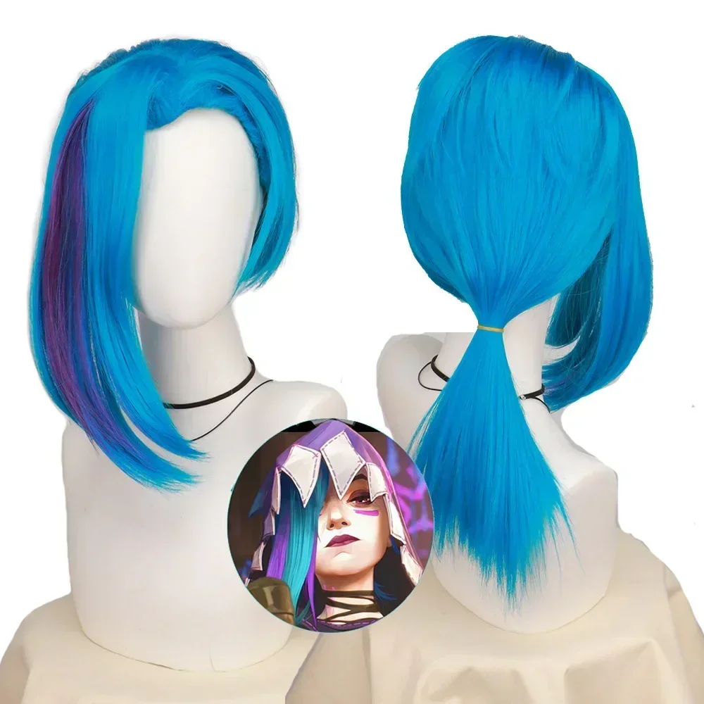 Women'S Accessories New Look - Blue Loose Cannon Wig Heat Resistant