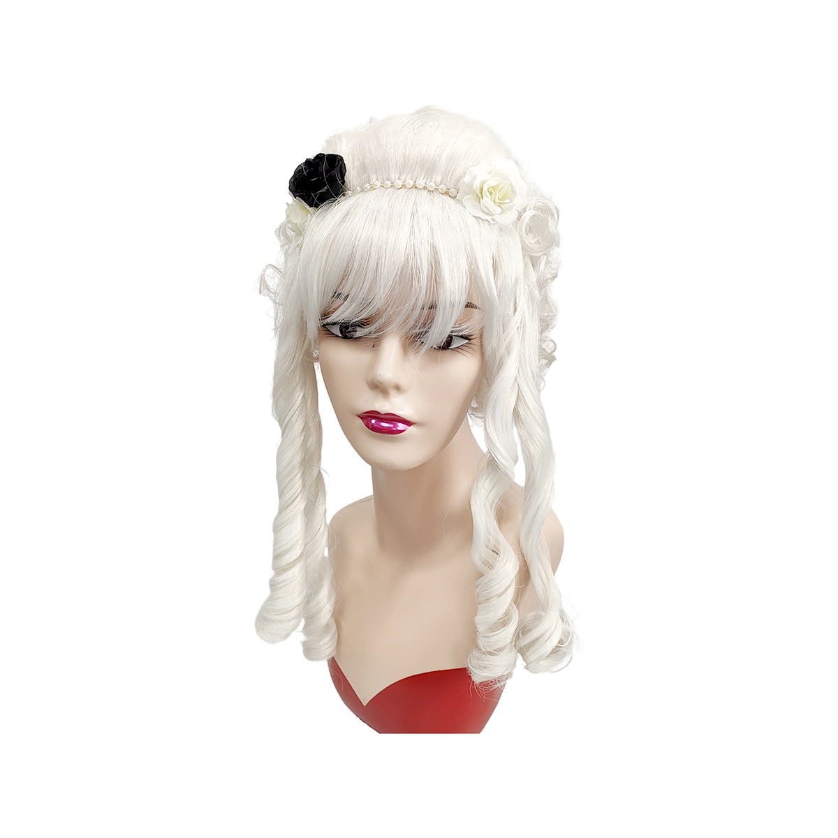 White Victorian Beehive Curly  - Women'S Accessories Louis Vuitton ulasan dan harga