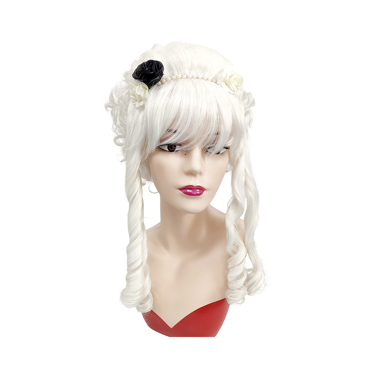 White Victorian Beehive Curly  - Women'S Accessories Louis Vuitton ulasan dan harga
