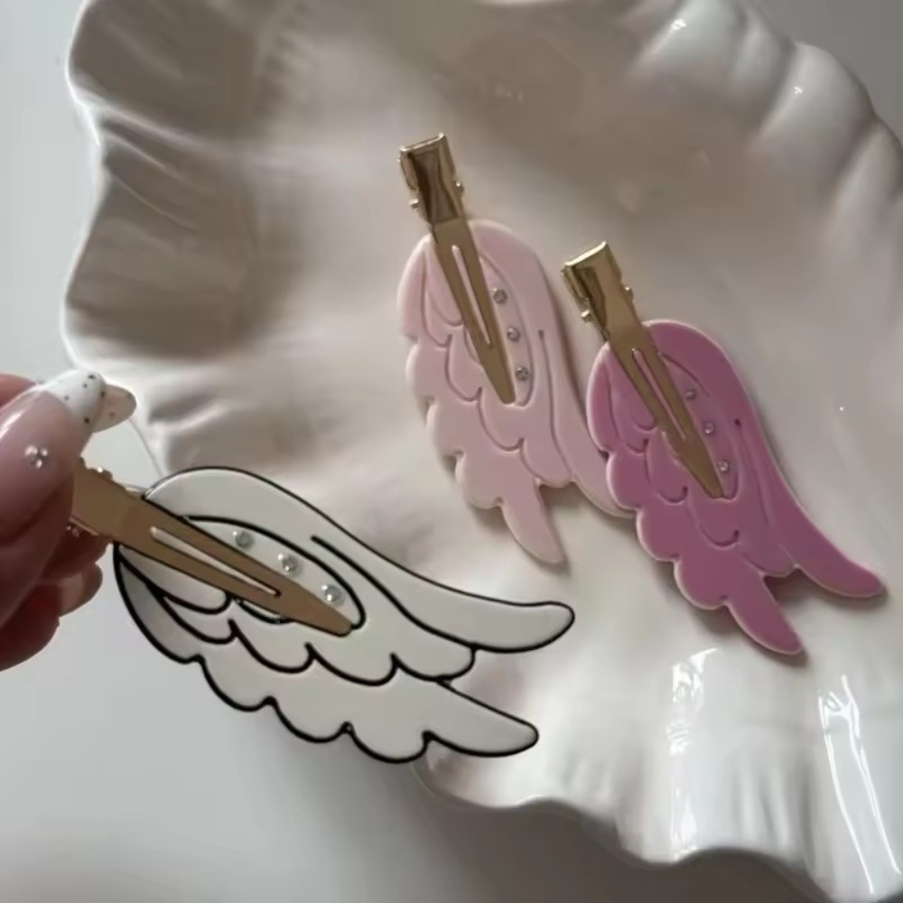 Cute Wings Hair clip Fun Hairp - Women'S Vanity Accessories ulasan dan harga