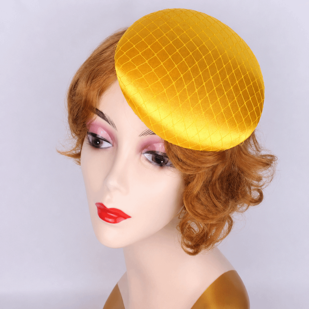 Solid Color Fascinator Base Wi - Women'S Accessories In The 1920S ulasan dan harga