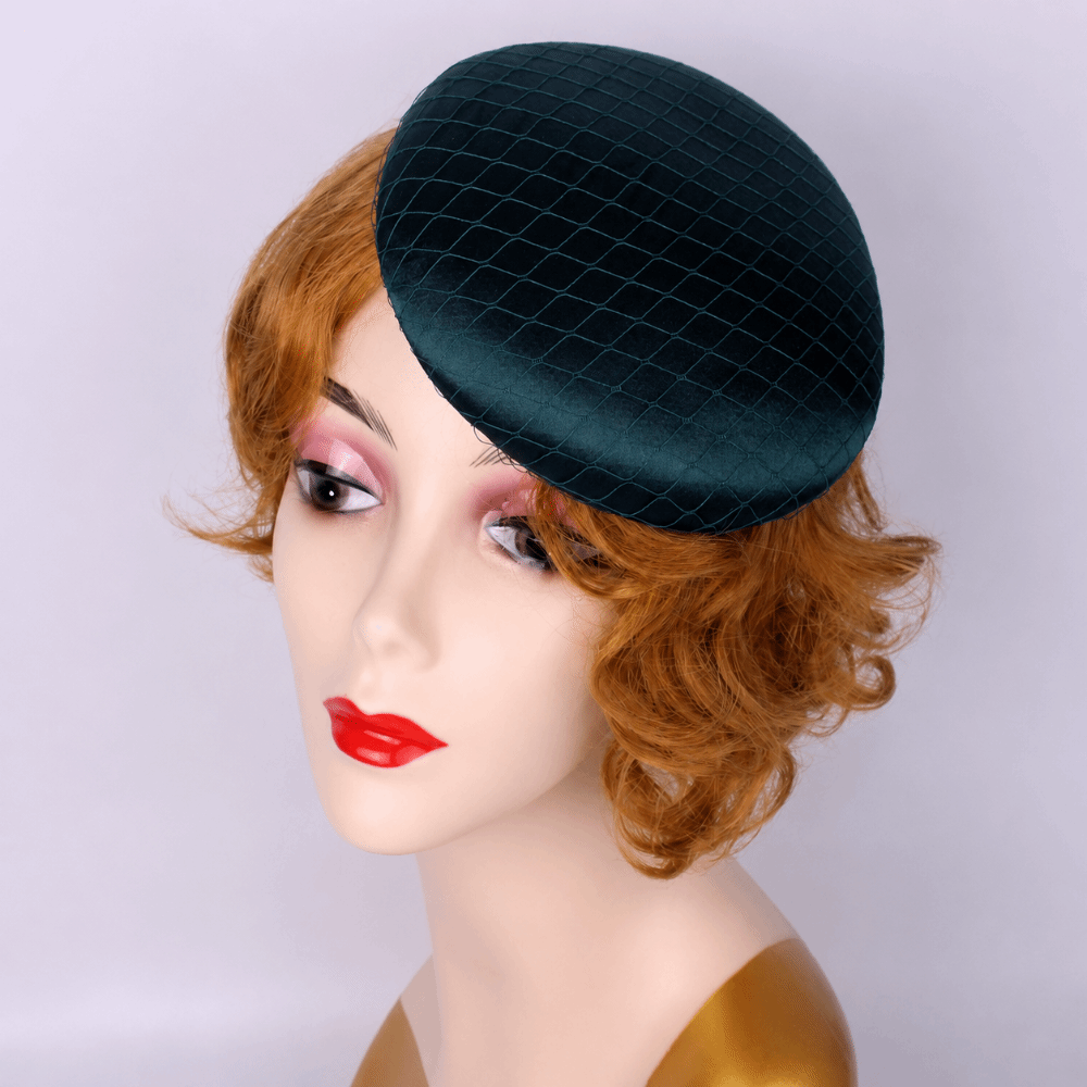 Solid Color Fascinator Base Wi - Women'S Accessories In The 1920S ulasan dan harga