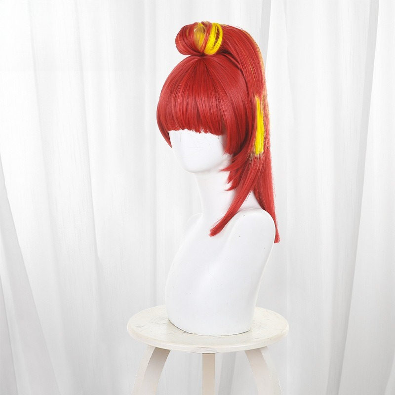 Anime Gnosia SQ Cosplay Wig Br - Women'S Yellow Accessories ulasan dan harga