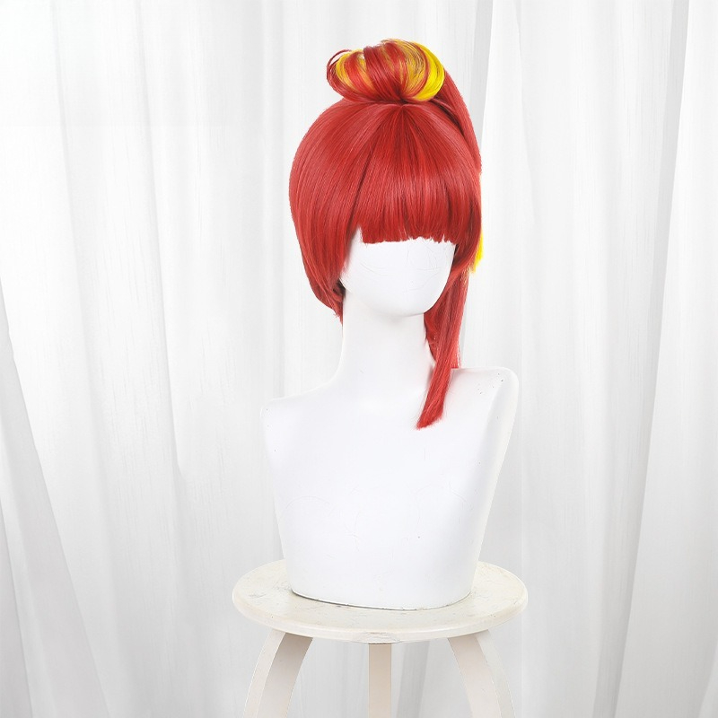 Anime Gnosia SQ Cosplay Wig Br - Women'S Yellow Accessories ulasan dan harga