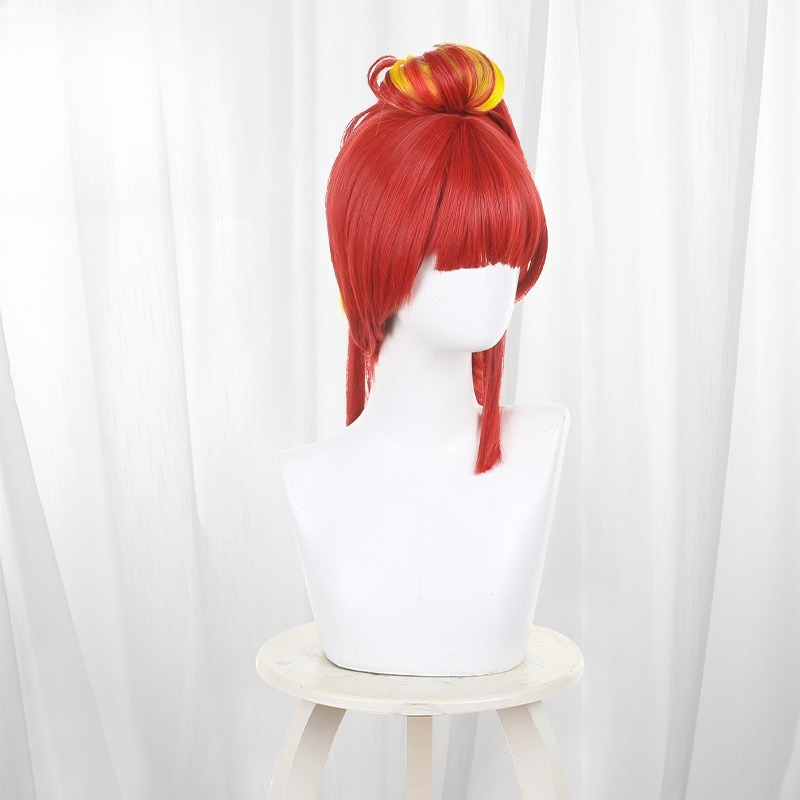 Anime Gnosia SQ Cosplay Wig Br - Women'S Yellow Accessories ulasan dan harga