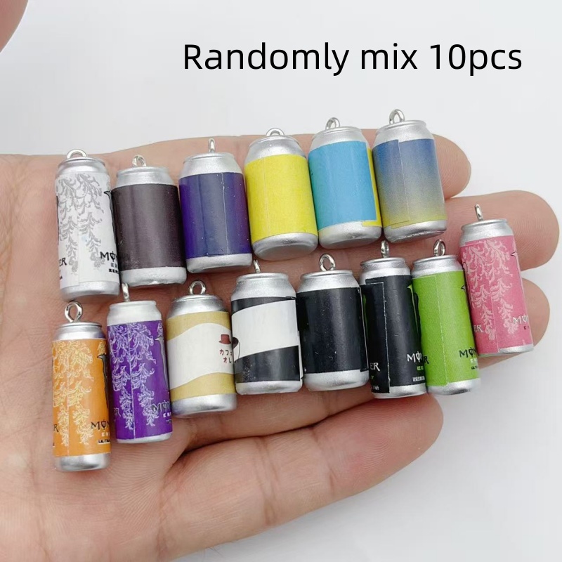 10Pcs Mini Simulation Beverage - Women'S Key Accessories ulasan dan harga