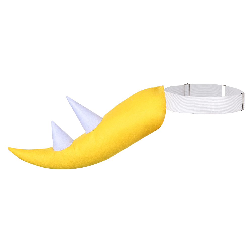 Bowser Jr Cosplay Yellow Tail  - Women'S Yellow Accessories ulasan dan harga