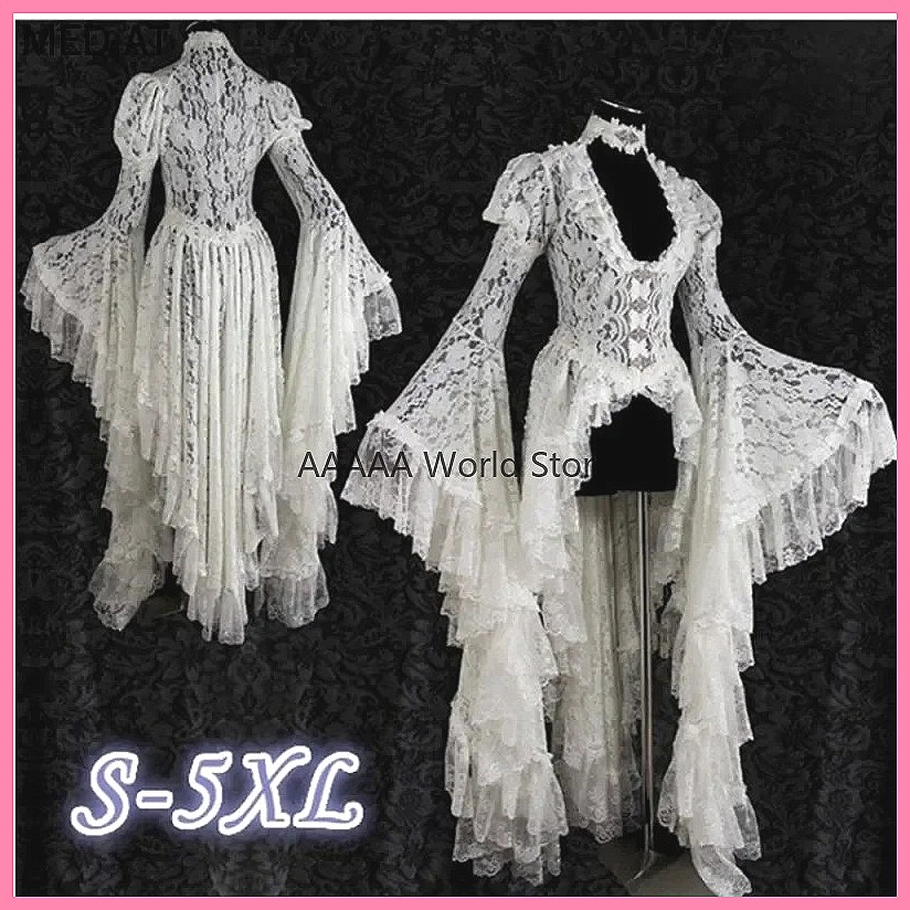 Gothic White Lace Dress Victor - Women'S Accessories Louis Vuitton ulasan dan harga