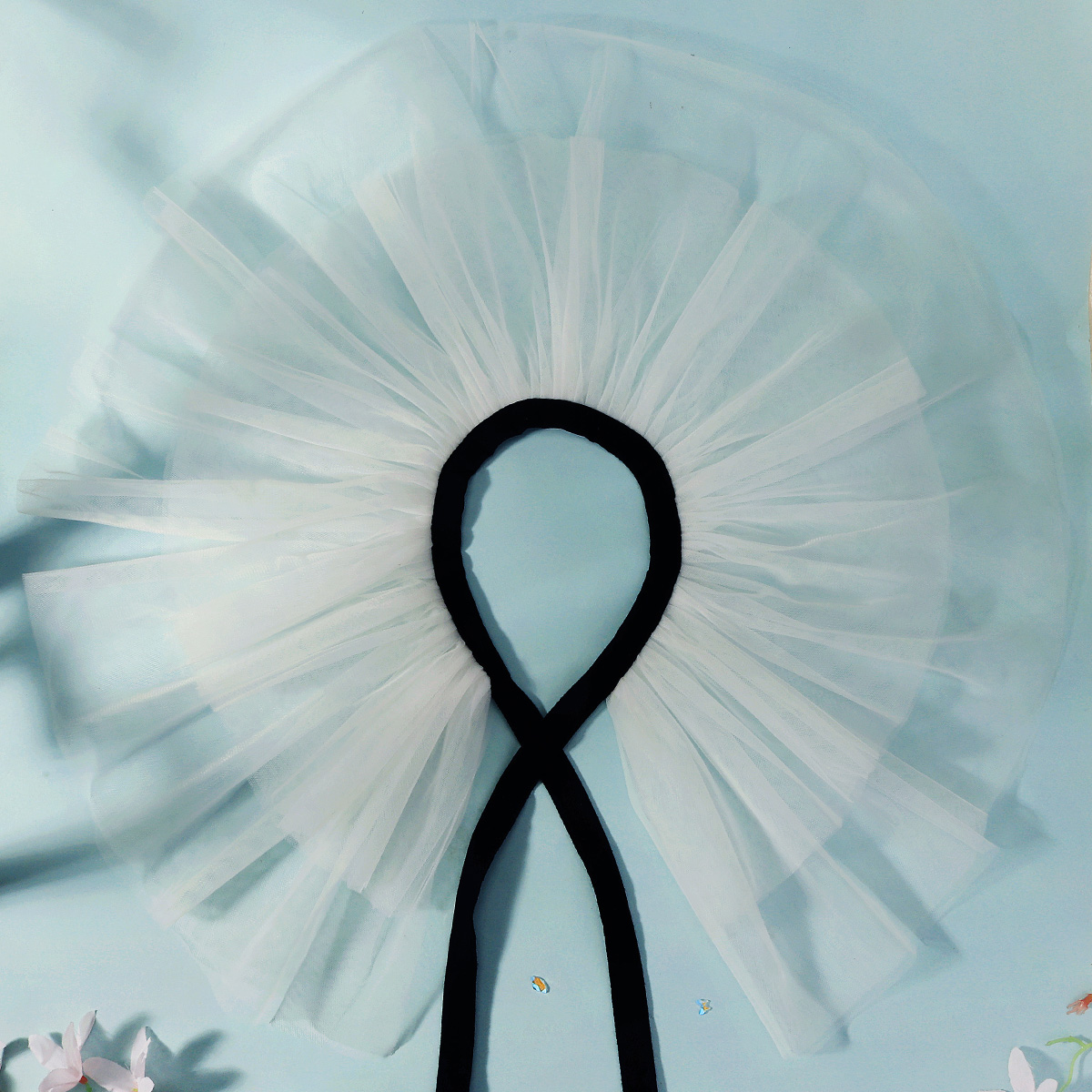 Fashion Tulle Ruffle Collar Fo - Women'S Accessories Louis Vuitton ulasan dan harga