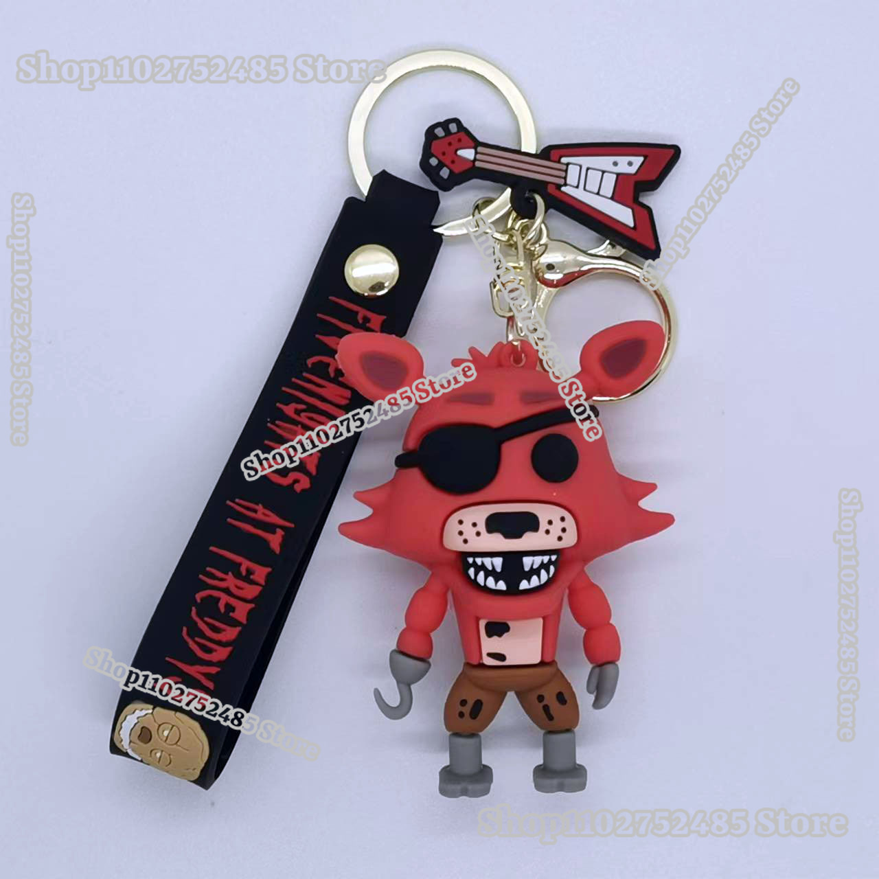 5pcs Cartoon Anime FNAF Figure - Women'S Key Accessories ulasan dan harga