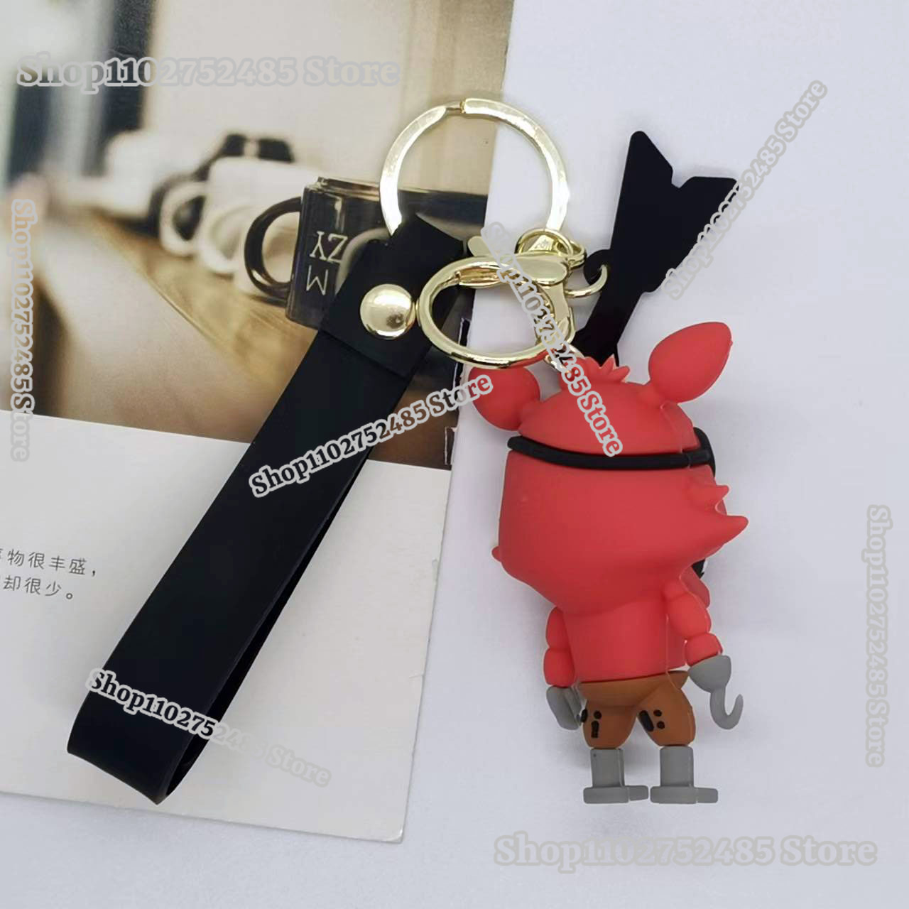 5pcs Cartoon Anime FNAF Figure - Women'S Key Accessories ulasan dan harga