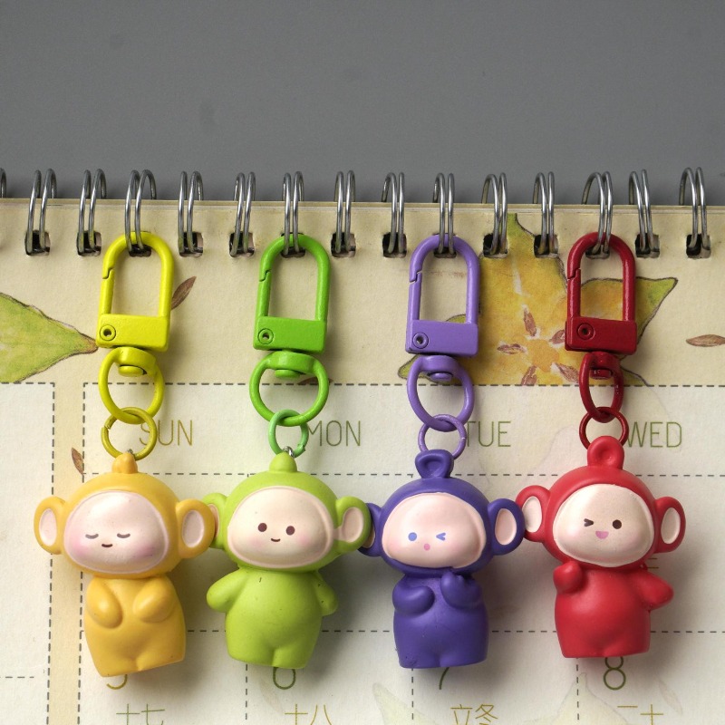 4PCS Hot Cartoon Teletubbies S - Women'S Key Accessories ulasan dan harga
