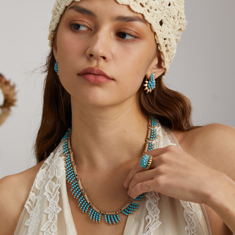 Bohemian Jewelry Vintage Blue  - Women'S Accessories Trends 2026 ulasan dan harga