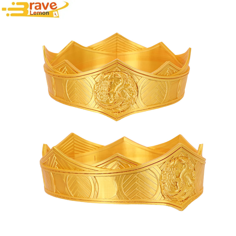 Rhaenyra Crown Cosplay Women G - Women'S Yellow Accessories ulasan dan harga