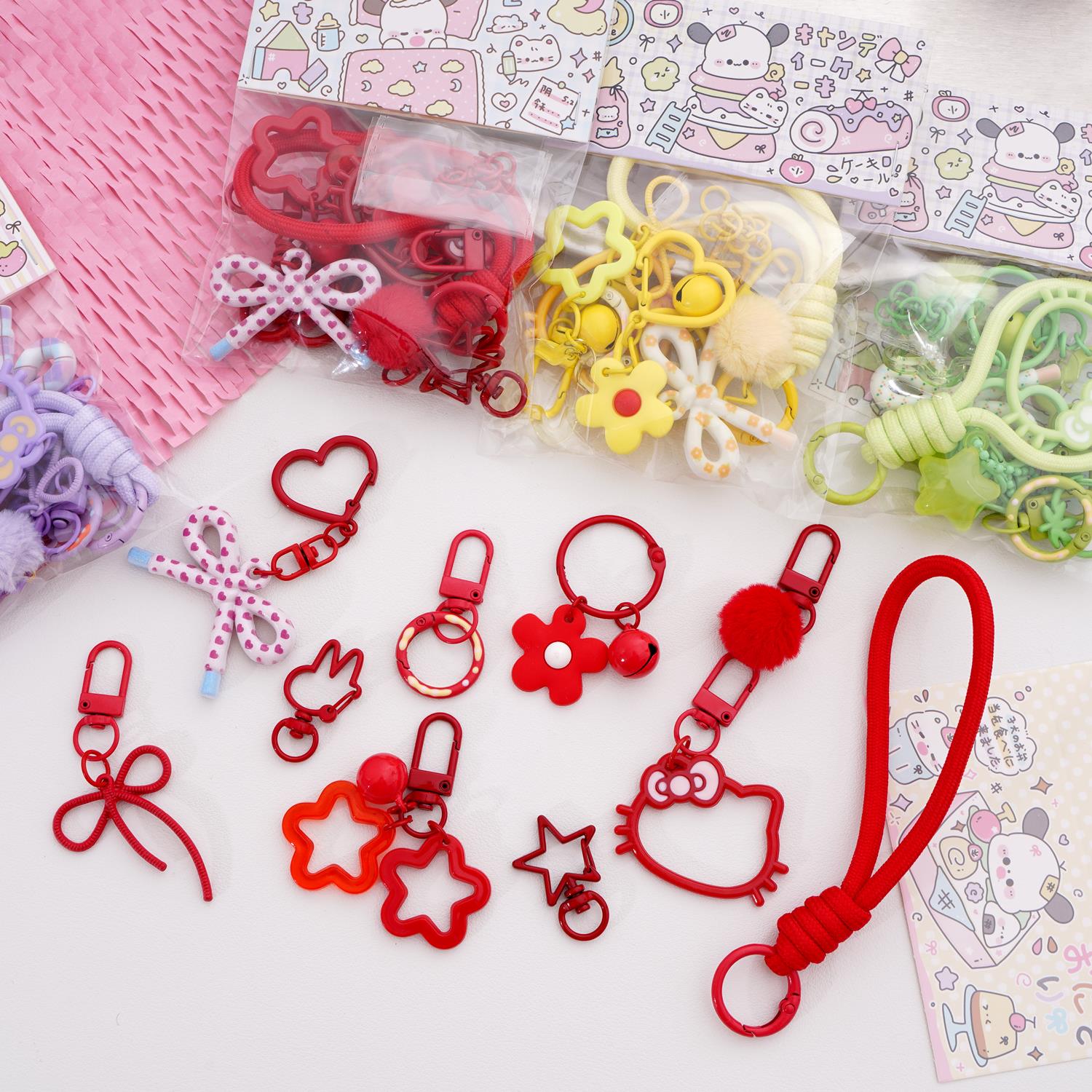 New Style 10Pcs/set Perler Bea - Women'S Key Accessories ulasan dan harga