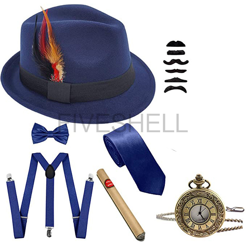 Mens 1920s Gatsby Gangster Cos - Women'S Accessories In The 1920S ulasan dan harga