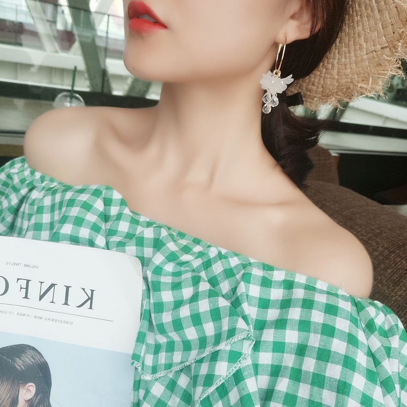 Korean Fashion Zircon White Fl - Women'S Accessories Trends 2026 ulasan dan harga