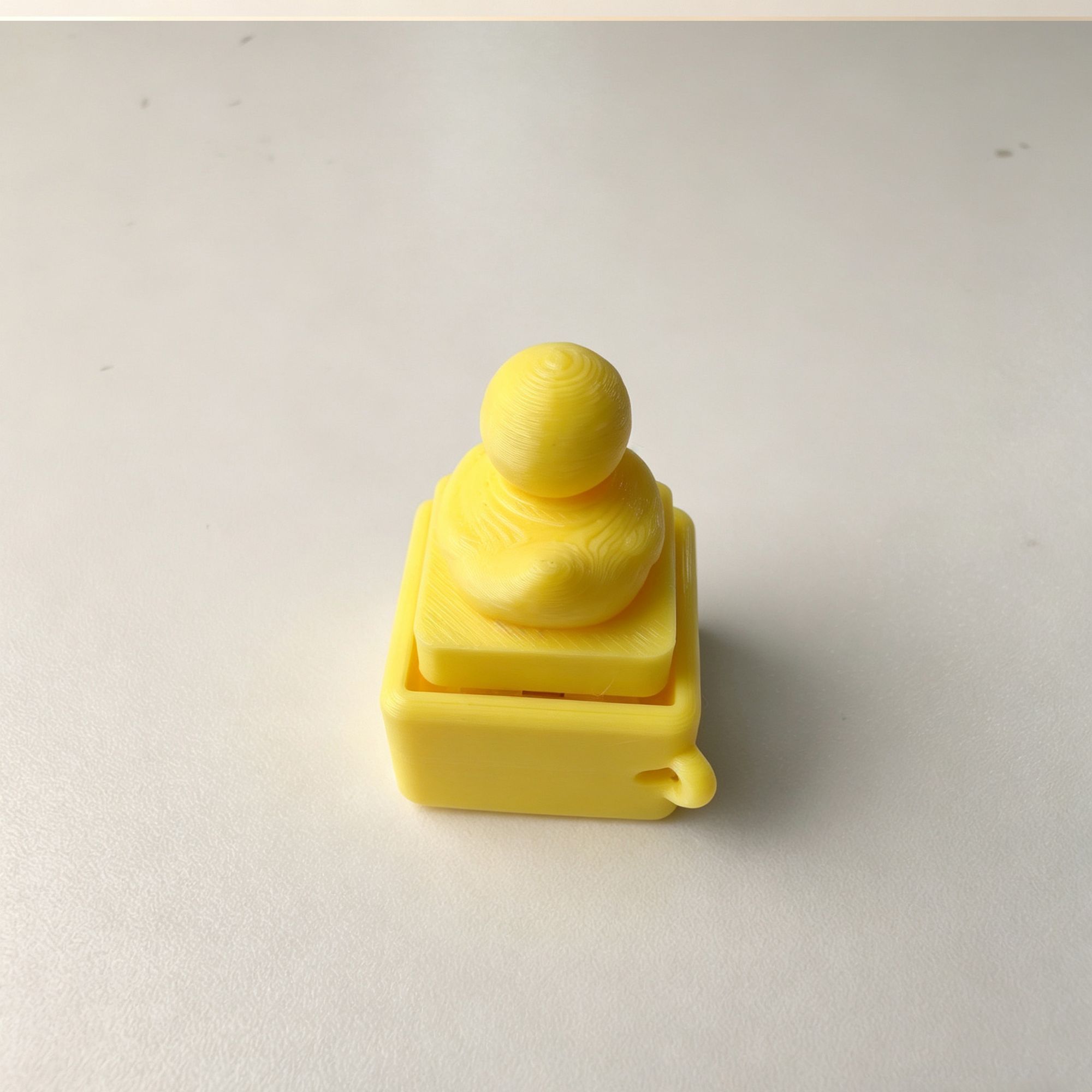 Cute Yellow Duck Press Keychai - Women'S Yellow Accessories ulasan dan harga