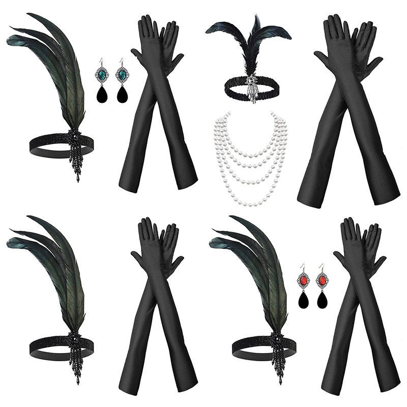 1920's Cosplay Flapper Hallowe - Women'S Accessories In The 1920S ulasan dan harga