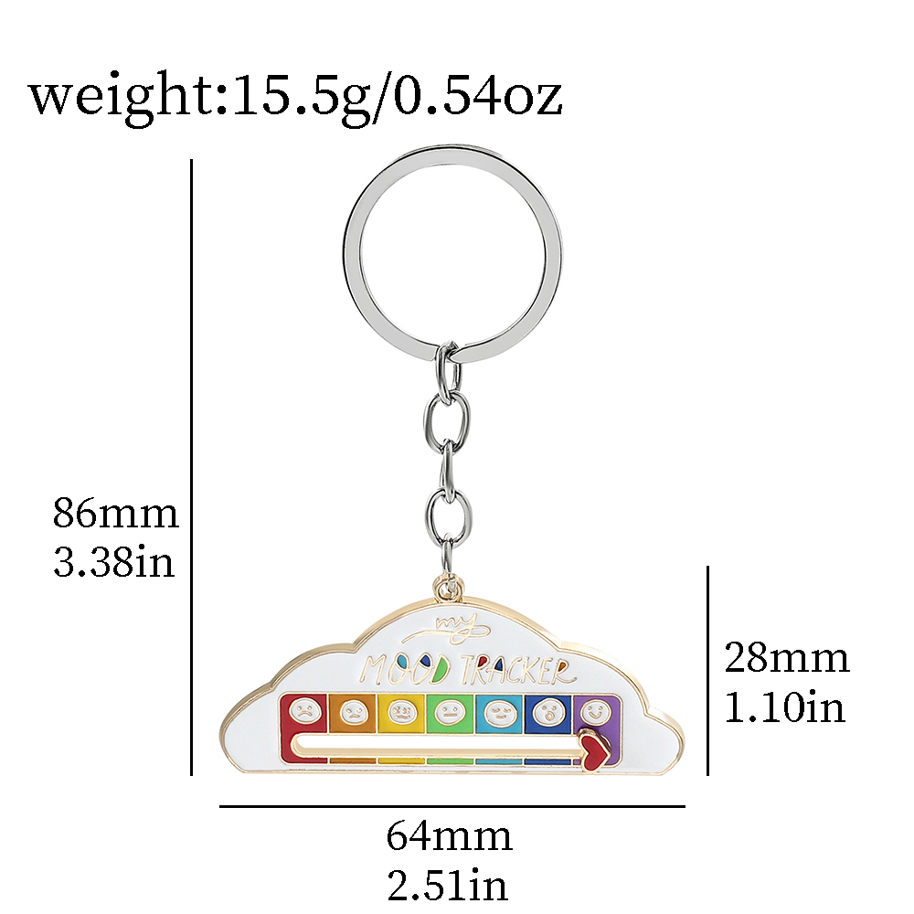 Cloud Shape Keychain Sliding I - Women'S Key Accessories ulasan dan harga