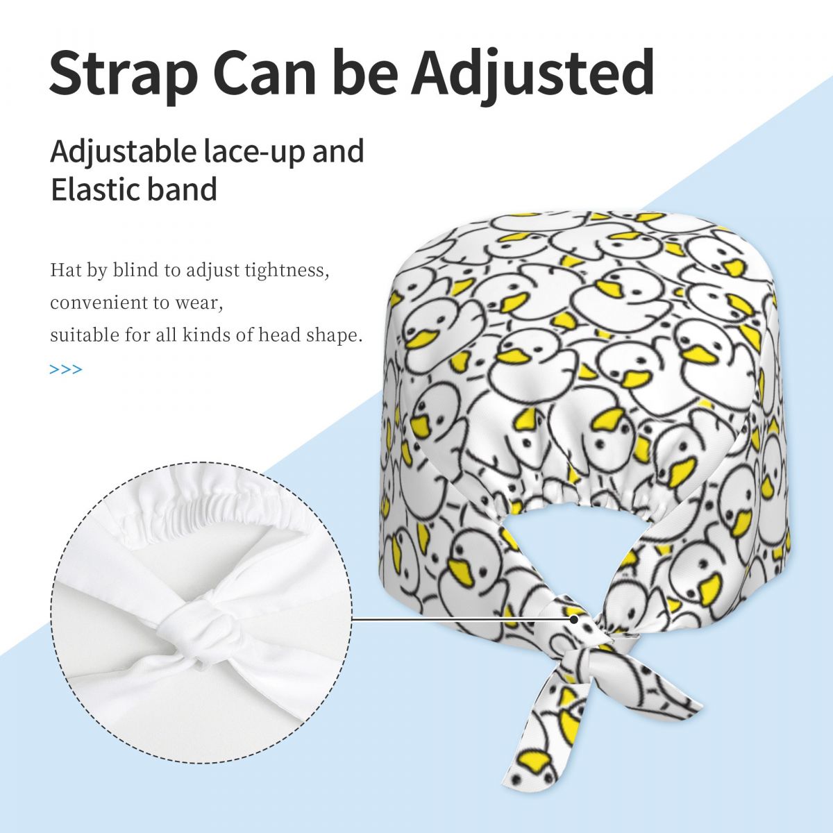 Scrub Caps Duck Seamless Patte - Women Accessories Vector ulasan dan harga