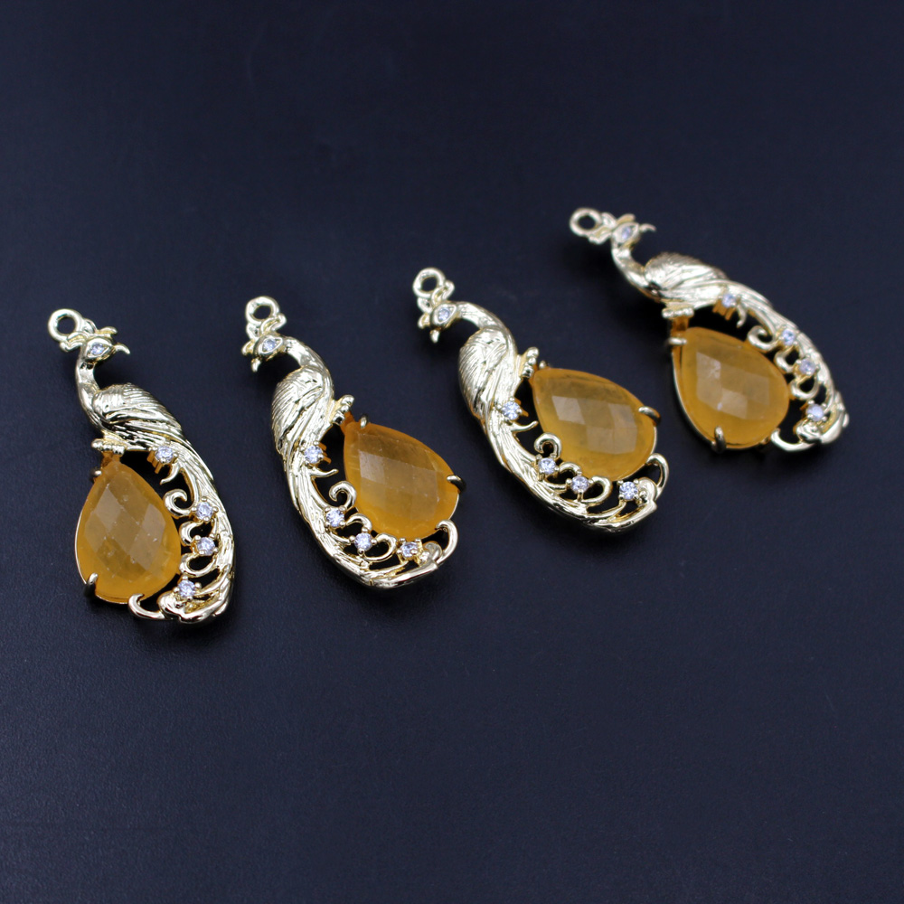 4pcs DIY Jewelry Accessories C - Women'S Yellow Accessories ulasan dan harga