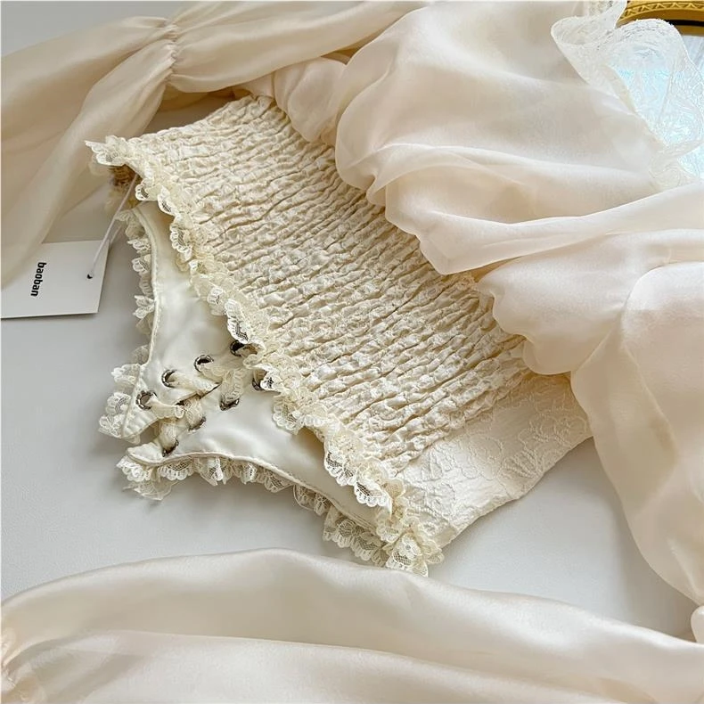 Vintage Retro Chic Lace Satin  - Women'S Accessories Louis Vuitton ulasan dan harga