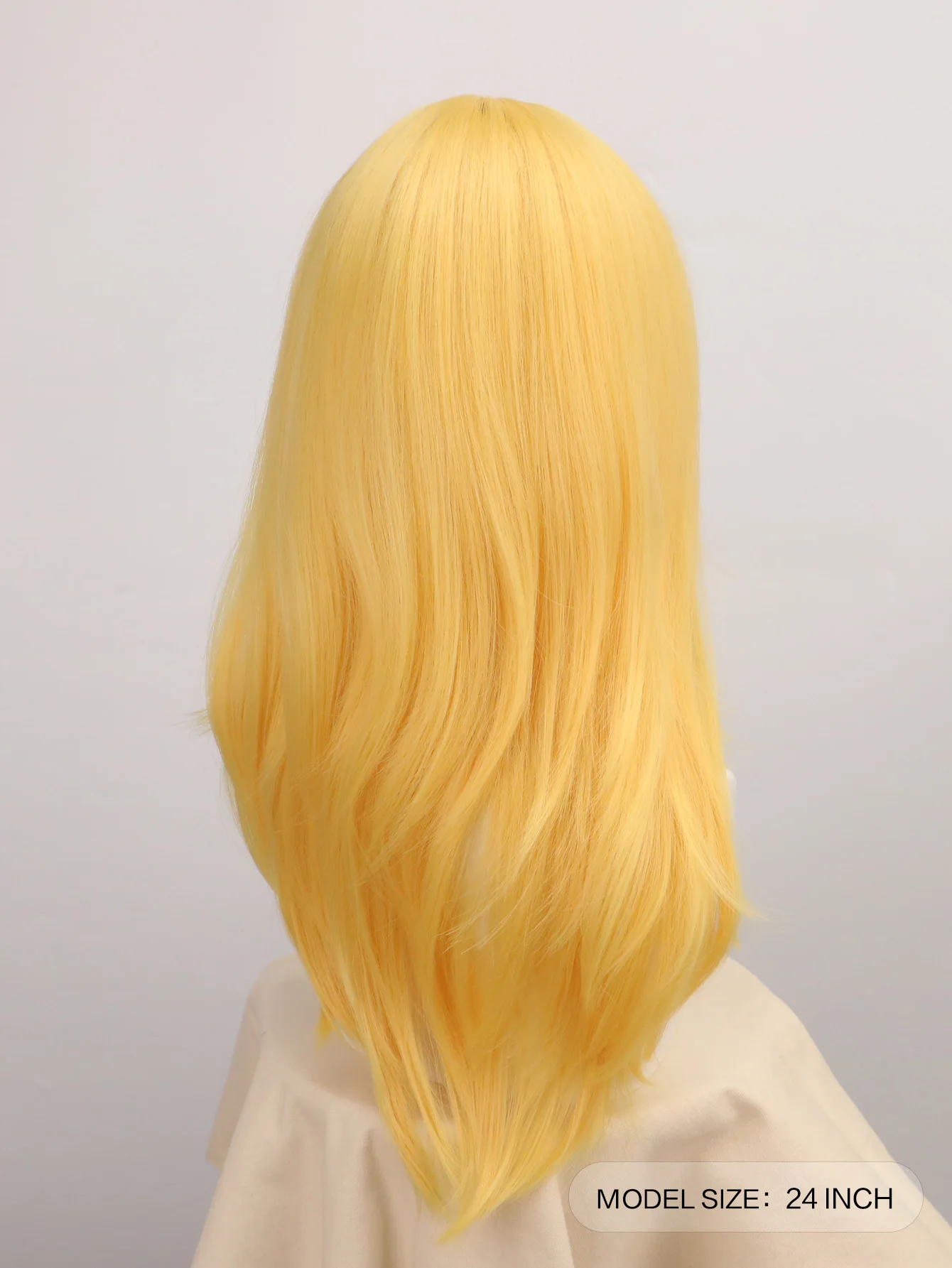 Yellow Long Great Wavy Curly C - Women'S Yellow Accessories ulasan dan harga