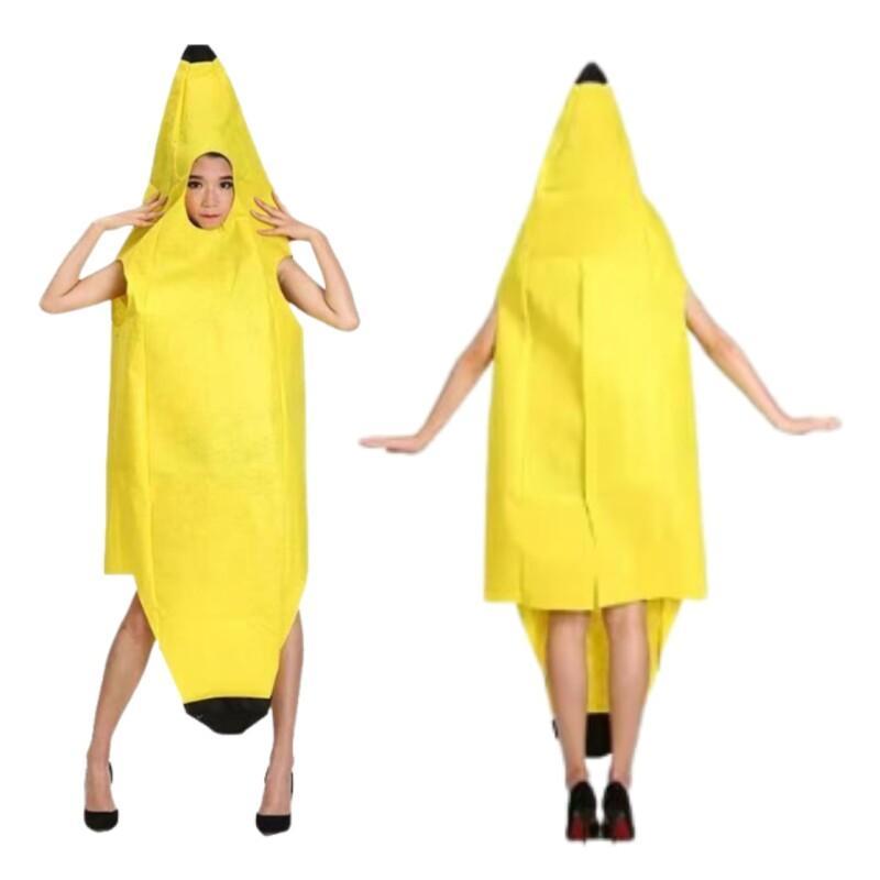 Adult Banana Costume Funny Fru - Women'S Yellow Accessories ulasan dan harga