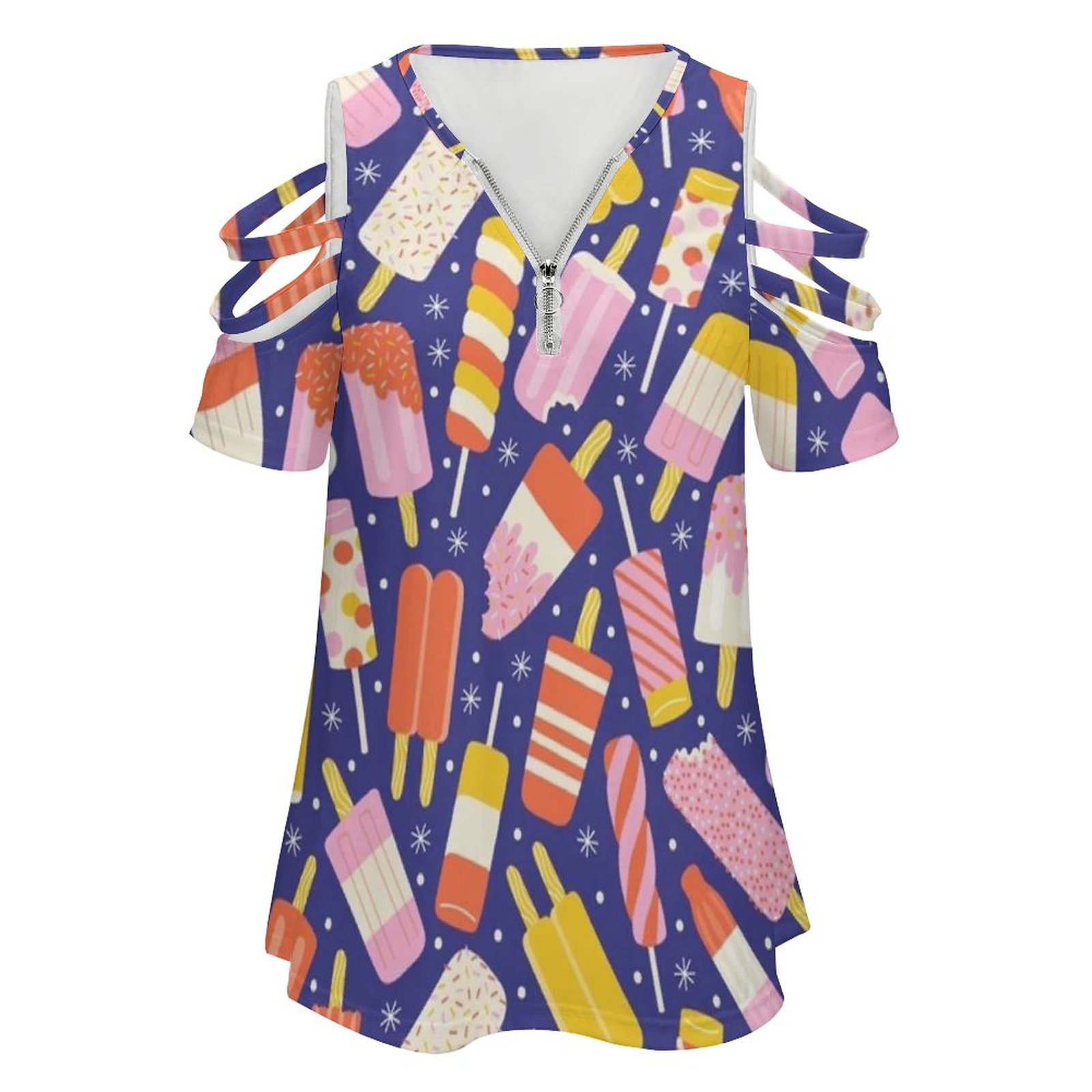 Popsicles New Fashion Zip Off  - Women Accessories Vector ulasan dan harga