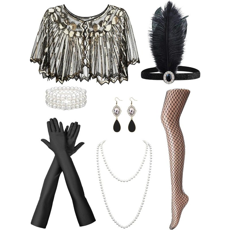 1920s Accessories Set for Wome - Women'S Accessories In The 1920S ulasan dan harga