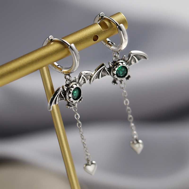New Arrival Elegant Devil Bat  - Tassel Earrings Boho ulasan dan harga