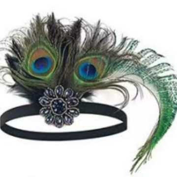 1920s Flapper Peacock Feather  - Women'S Accessories In The 1920S ulasan dan harga