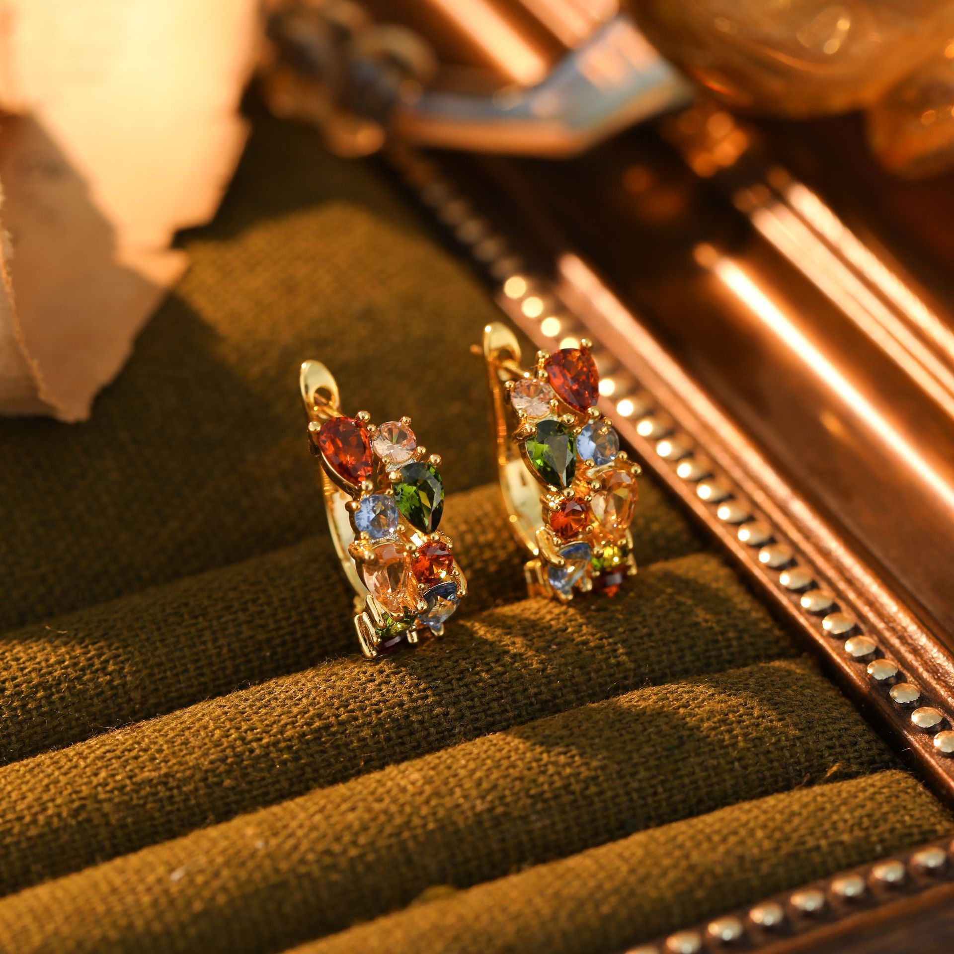Zircon U-shaped earrings for w - Women'S Accessories New Look ulasan dan harga