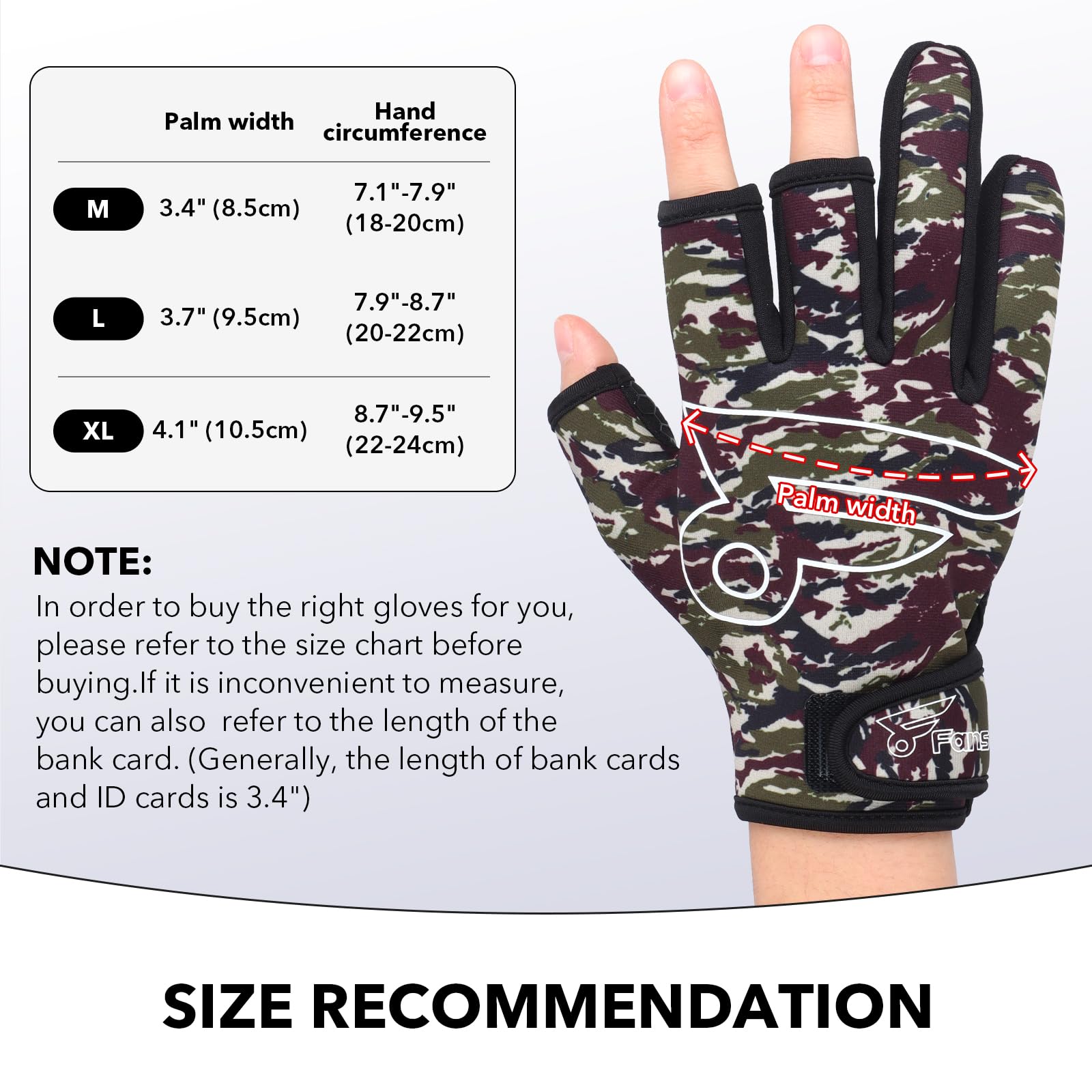8Fans Fishing Gloves - Finger  - Women'S Kayak Accessories ulasan dan harga