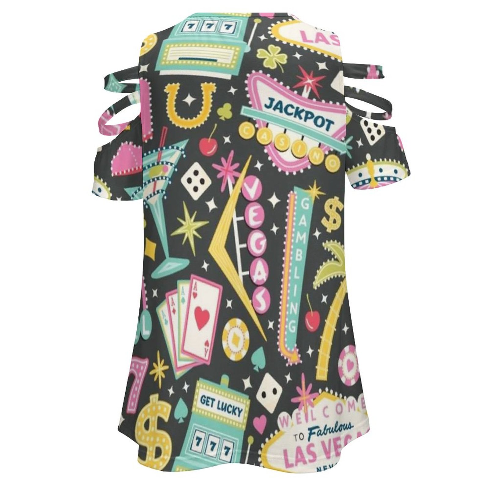 Viva Las Vegas Women's T-Shirt - Women Accessories Vector ulasan dan harga