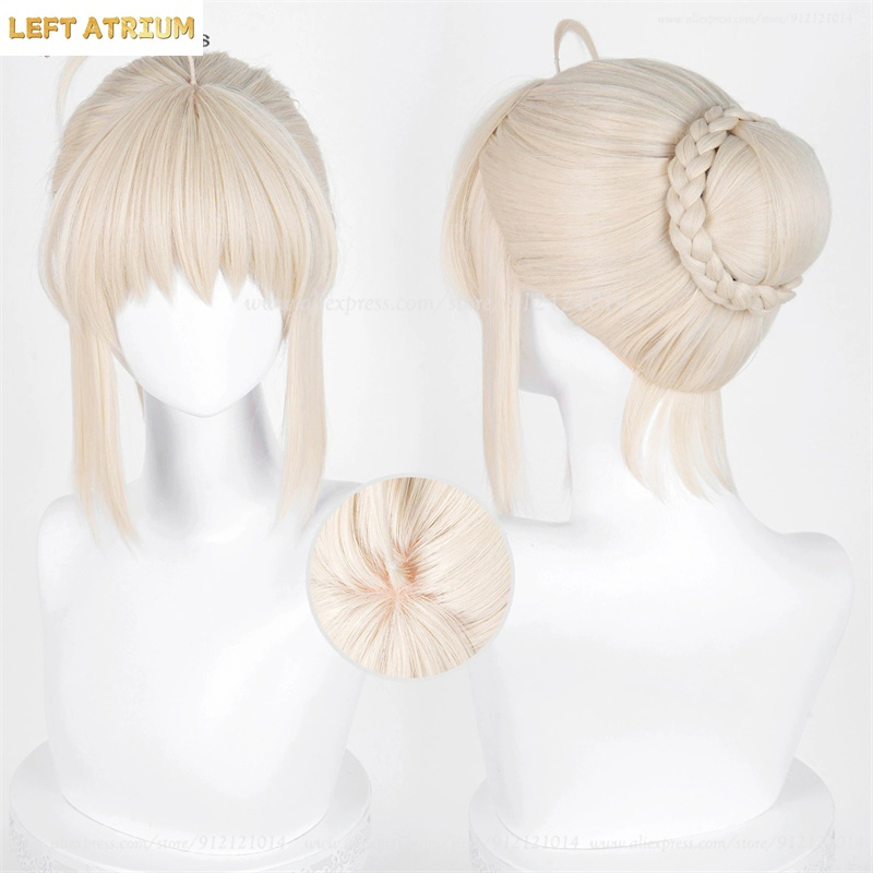 Saber Altria Pendragon Cosplay - Women'S Yellow Accessories ulasan dan harga