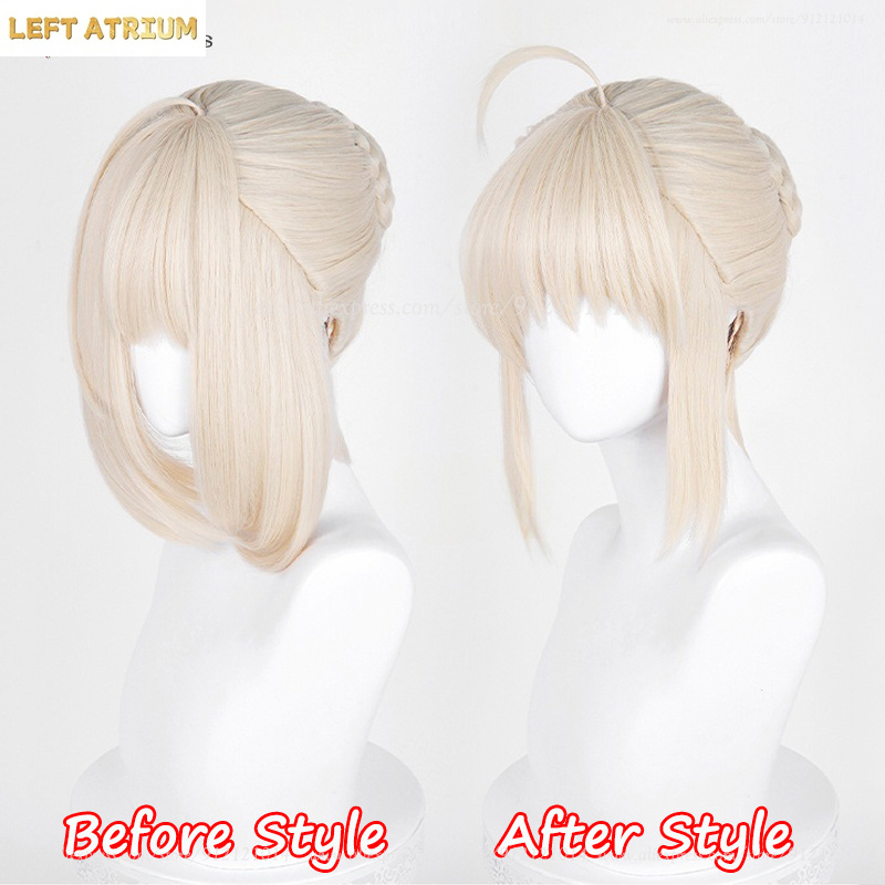 Saber Altria Pendragon Cosplay - Women'S Yellow Accessories ulasan dan harga