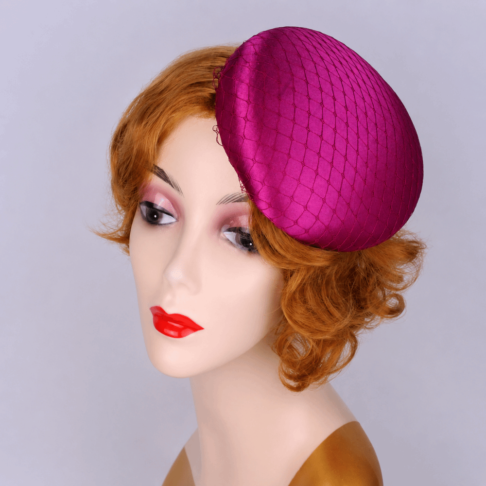 Solid Color Fascinator Base Wi - Women'S Accessories In The 1920S ulasan dan harga