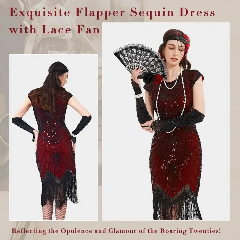 1920s Dresses for Women Flappe - Women'S Accessories In The 1920S ulasan dan harga