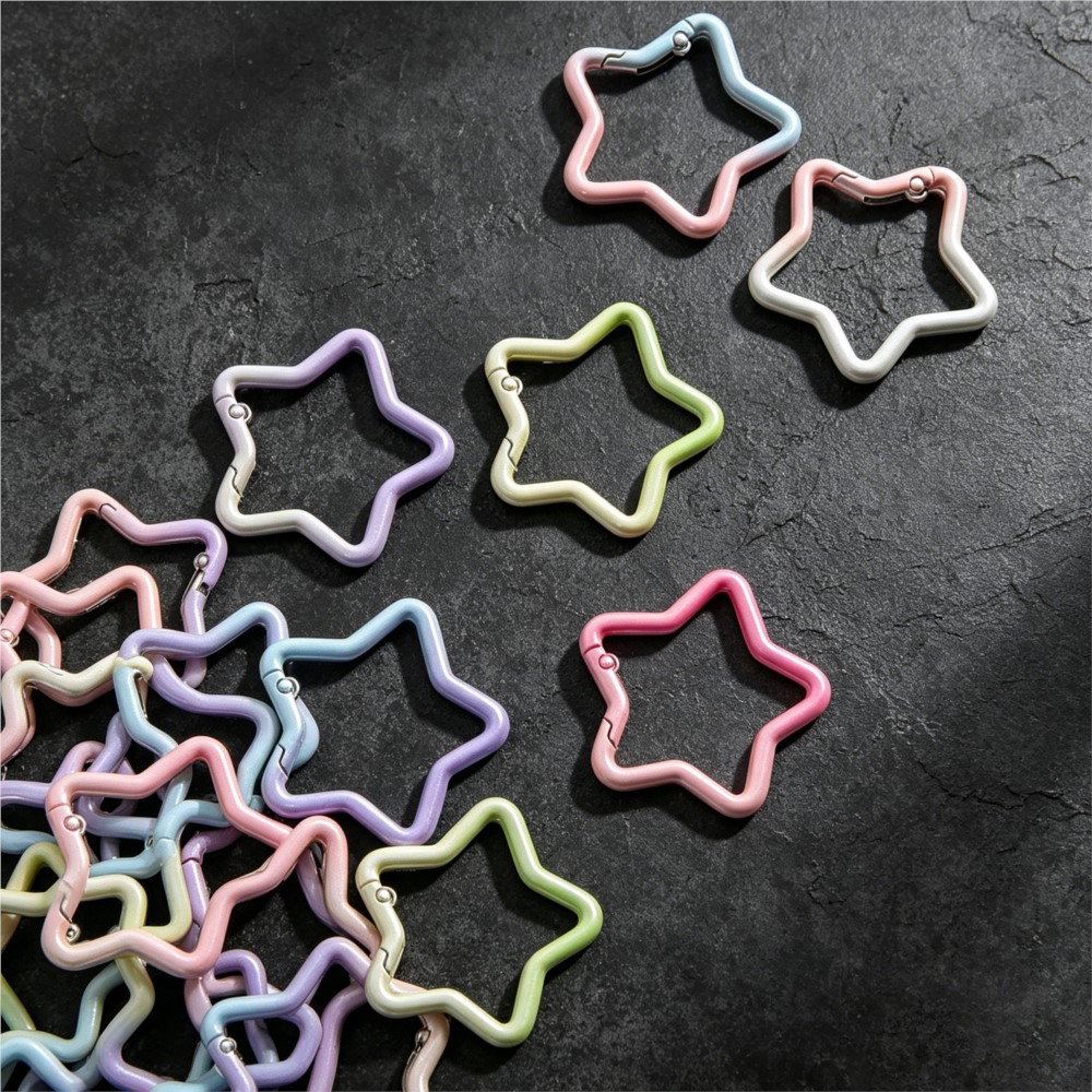 5PCS Gradient Star Shape Sprin - Women'S Key Accessories ulasan dan harga